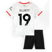 Liverpool Harvey Elliott #19 Fußballbekleidung 3rd trikot Kinder 2024-25 Kurzarm (+ kurze hosen)